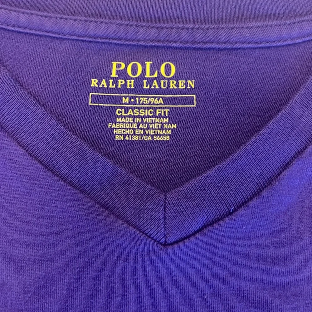 Ralph Lauren Purple Short Sleeve Polo